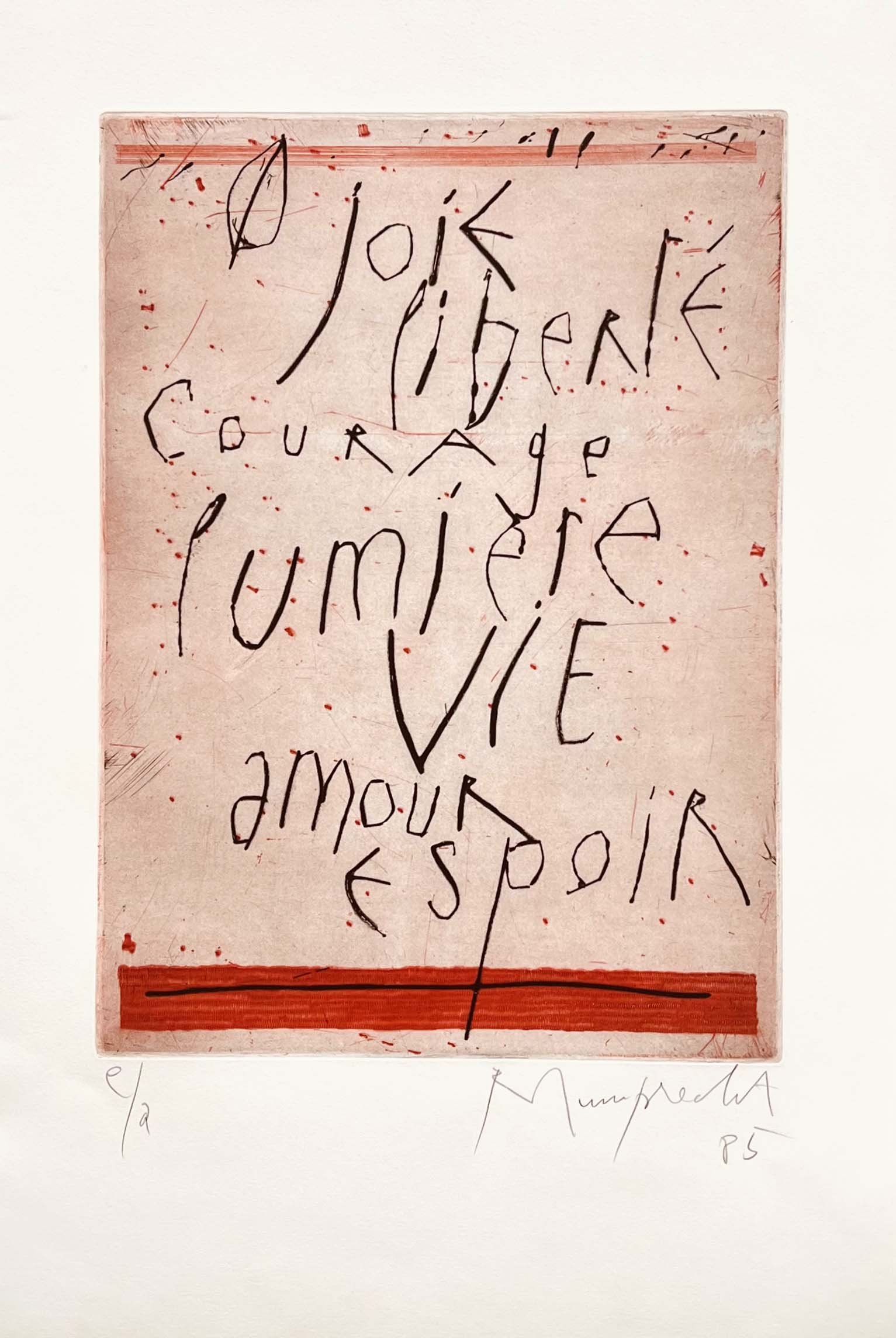 Mumprecht Rudolf «joie» 2080, (bereits verkauft)
