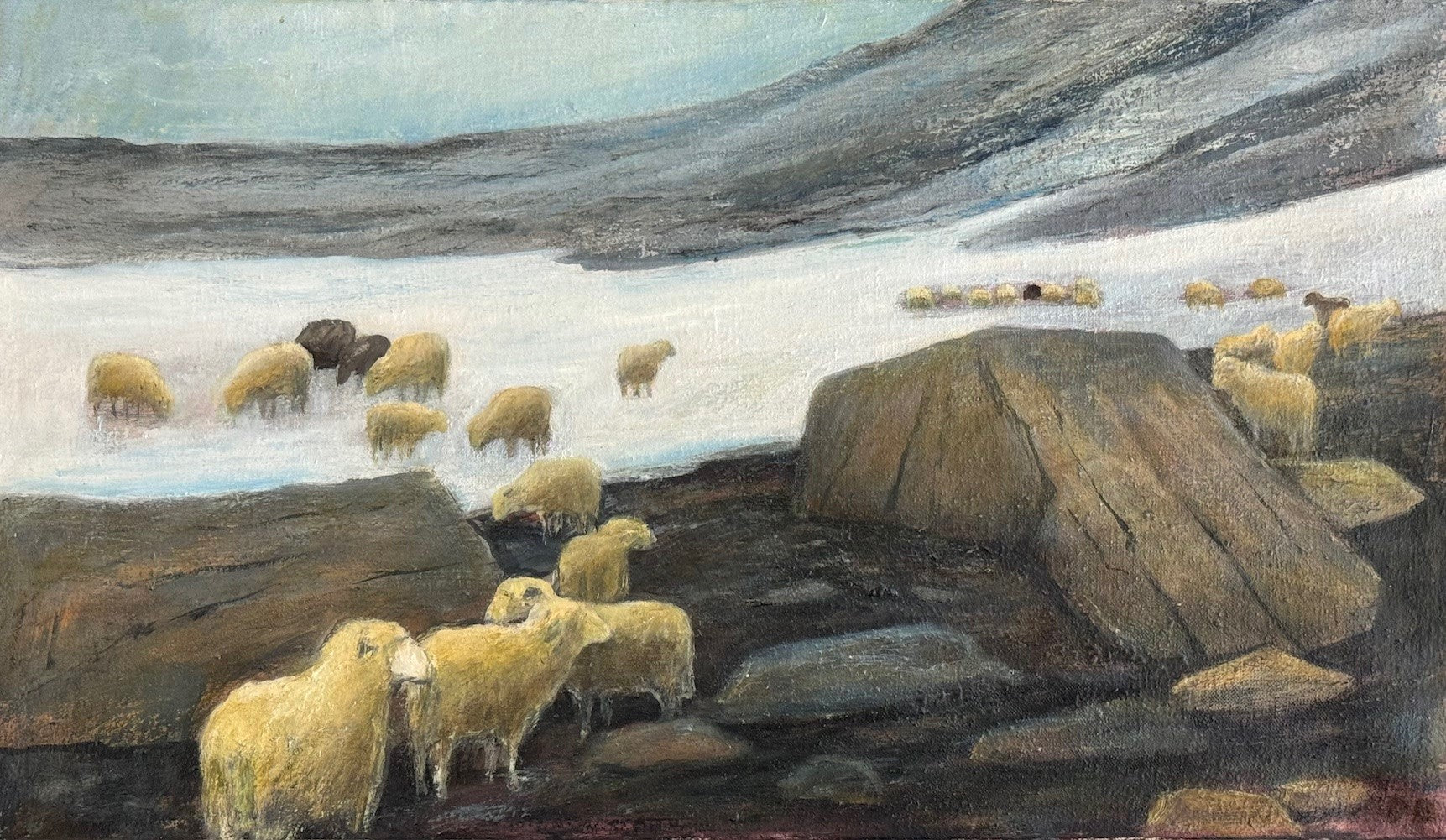 Bergmann Peter, «Schafe» 915 (bereits verkauft)