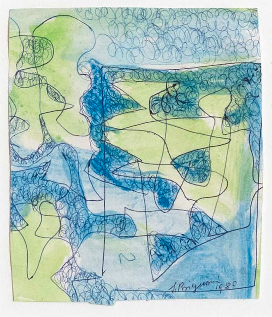 Brignoni Serge, kein Titel, 1980, 1238