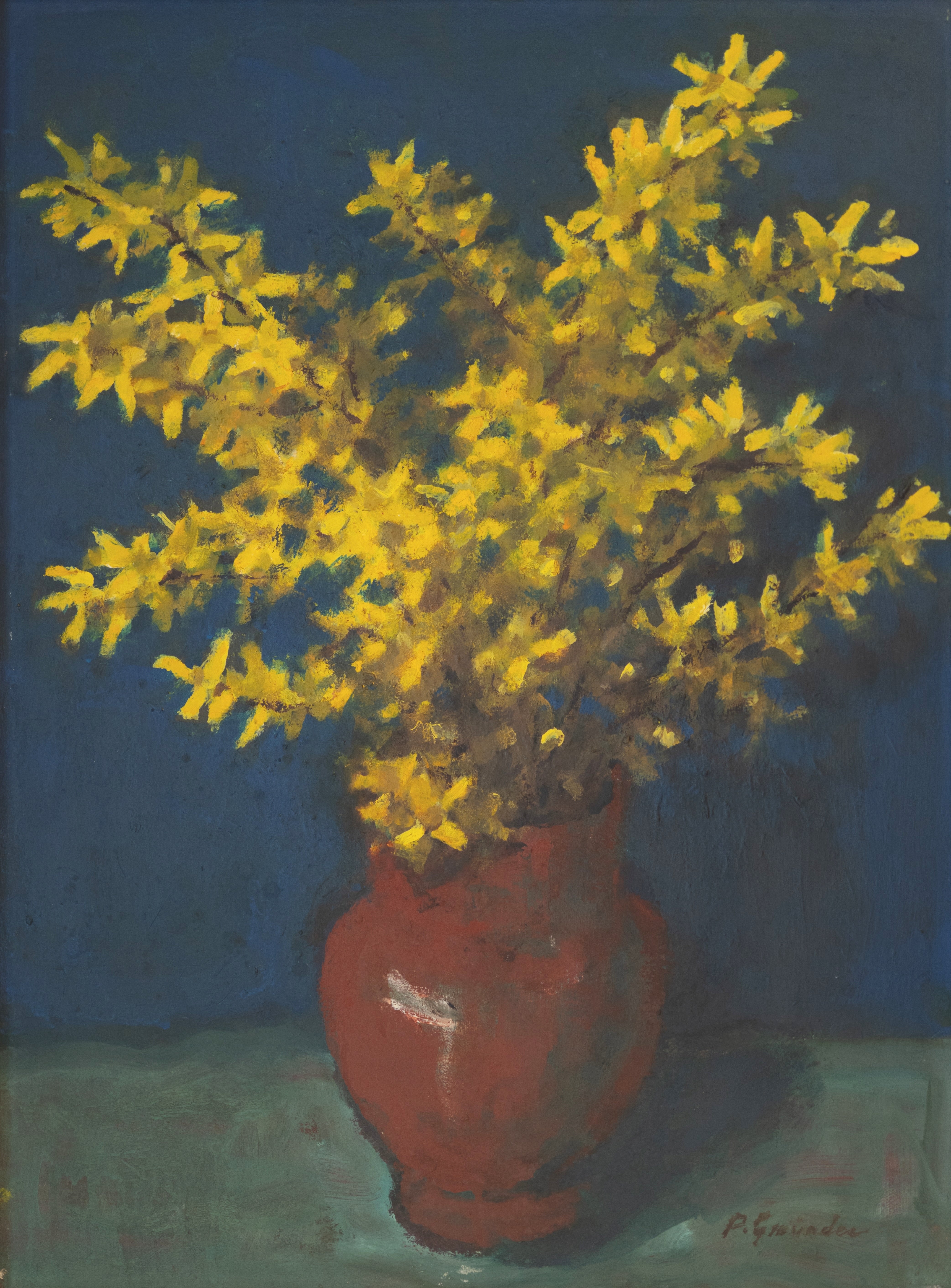 Gmünder Paul, Forsythienstrauss, 209