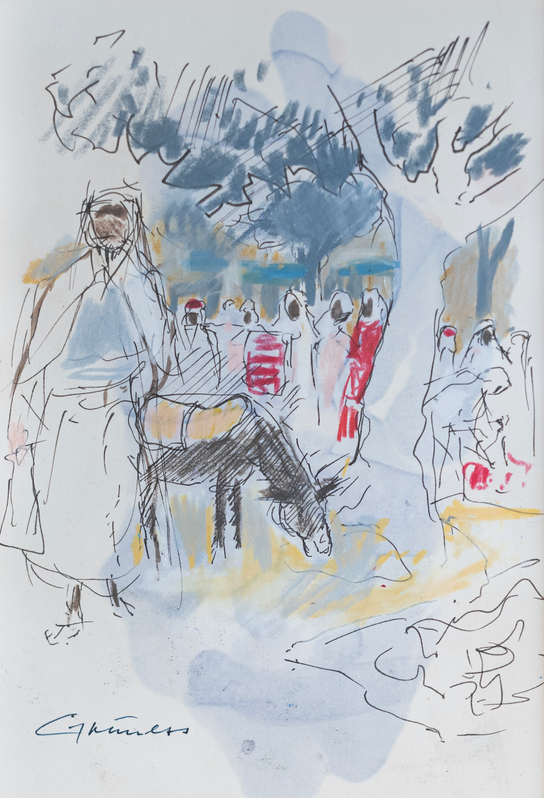 Grüness Willy, Ankunft in Bethlehem, 1378
