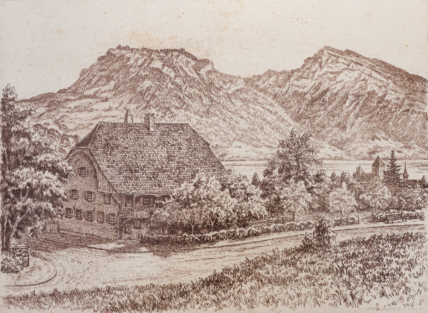 Gschwind Hans, Gemeindestube Spiez, 1356