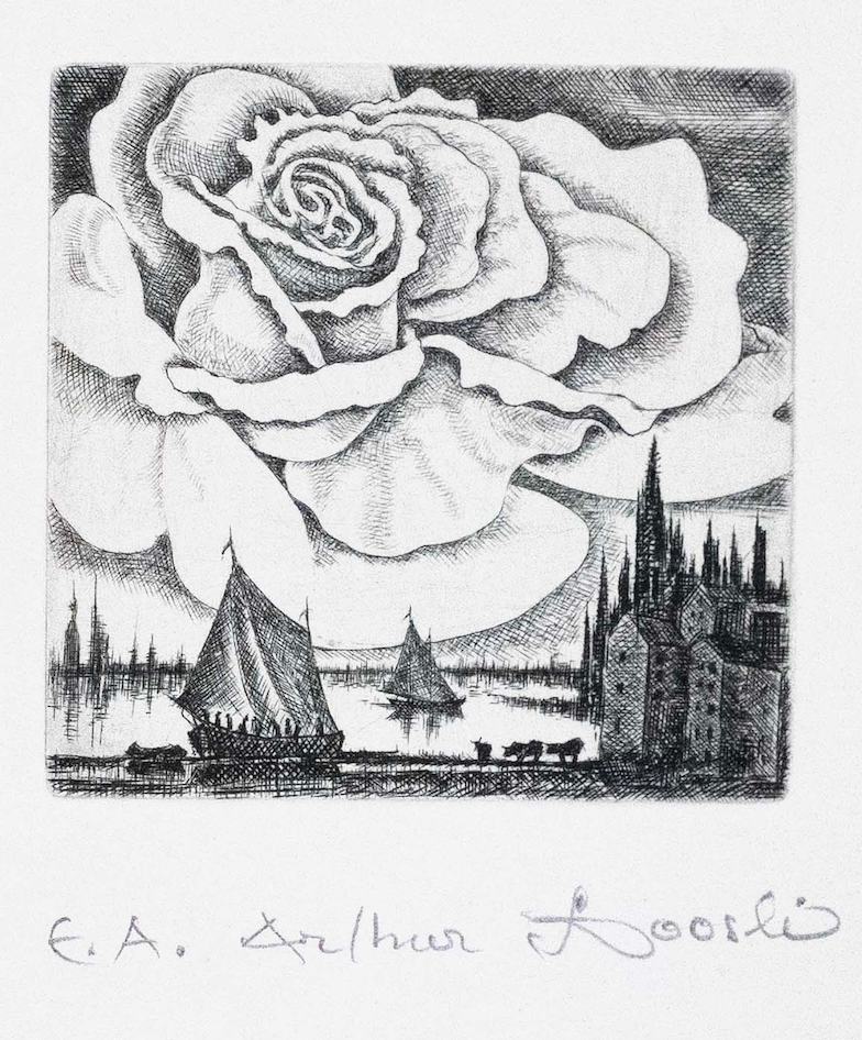 Loosli Arthur, Wolkenrose aus „Capriccio Nr. 46", 1307