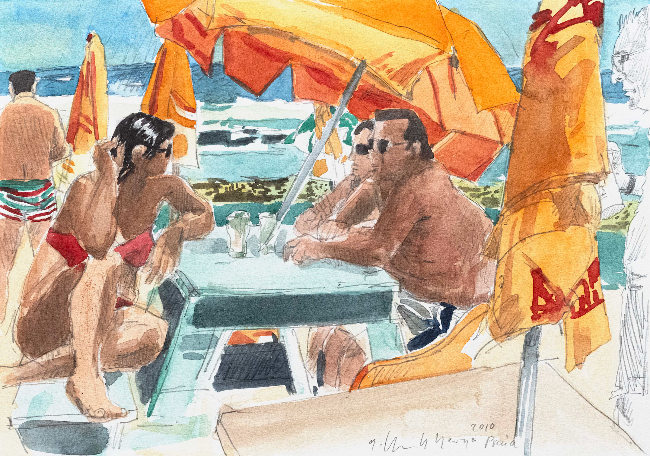 Rechberger Georges, Praia, 1313
