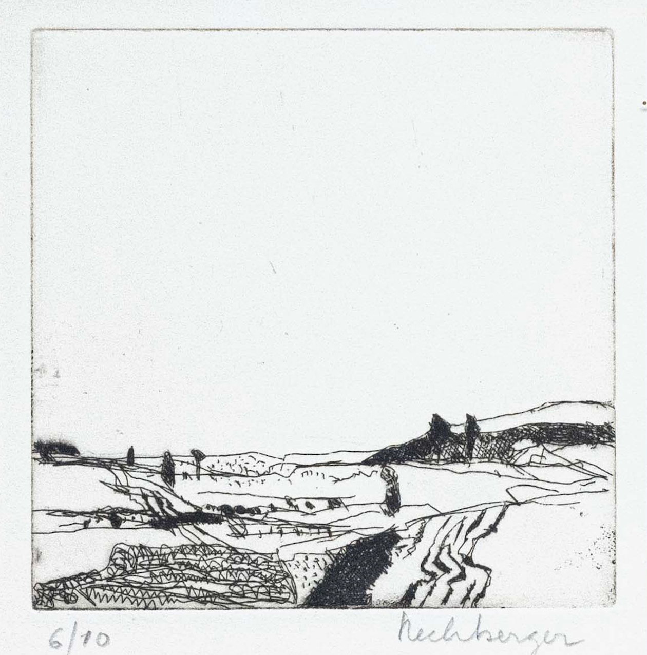 Rechberger Walter, „ohne Titel (Landschaft)“, 1310