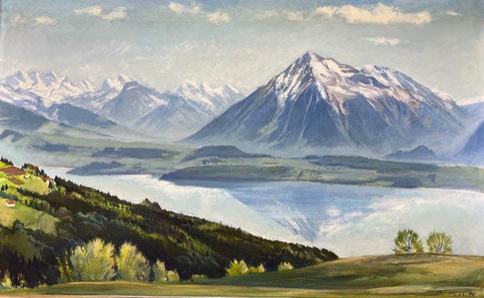 Wyss Paul, «Blick auf Niesen», (bereits verkauft)